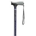 Carex Health Brands Carex Health Brands A50500 Soft Grip Cane Blue Designer FGA50500 0000